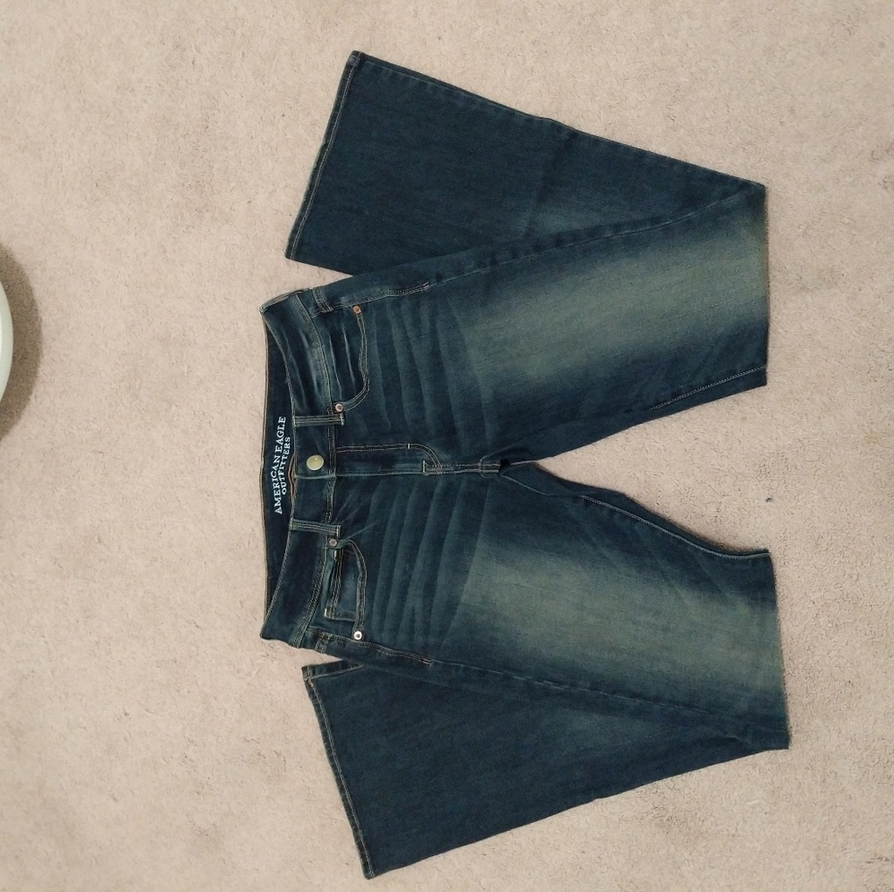NWOT 8 Long American Eagle Kick Boot Jeans
